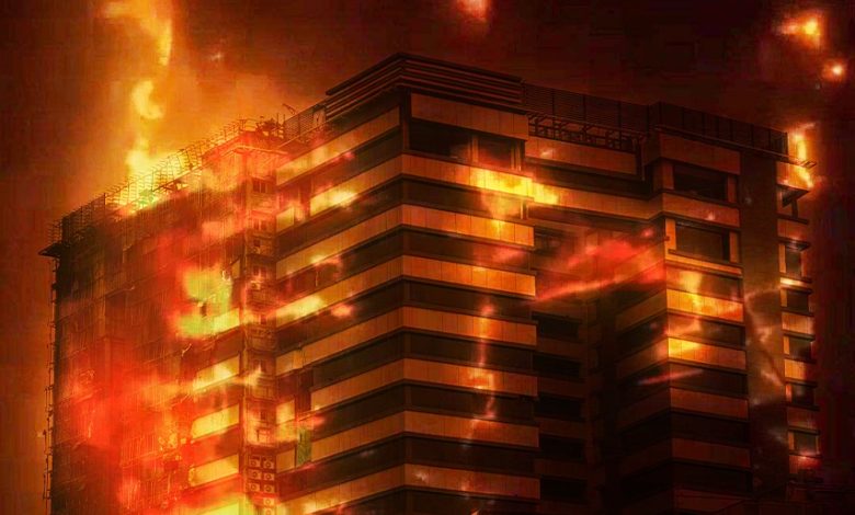 آتش سوزی بیمارستان گاندی: تراژدی در قلب تهران